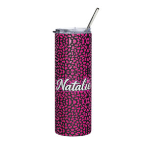 Natalie's Stainless steel tumbler